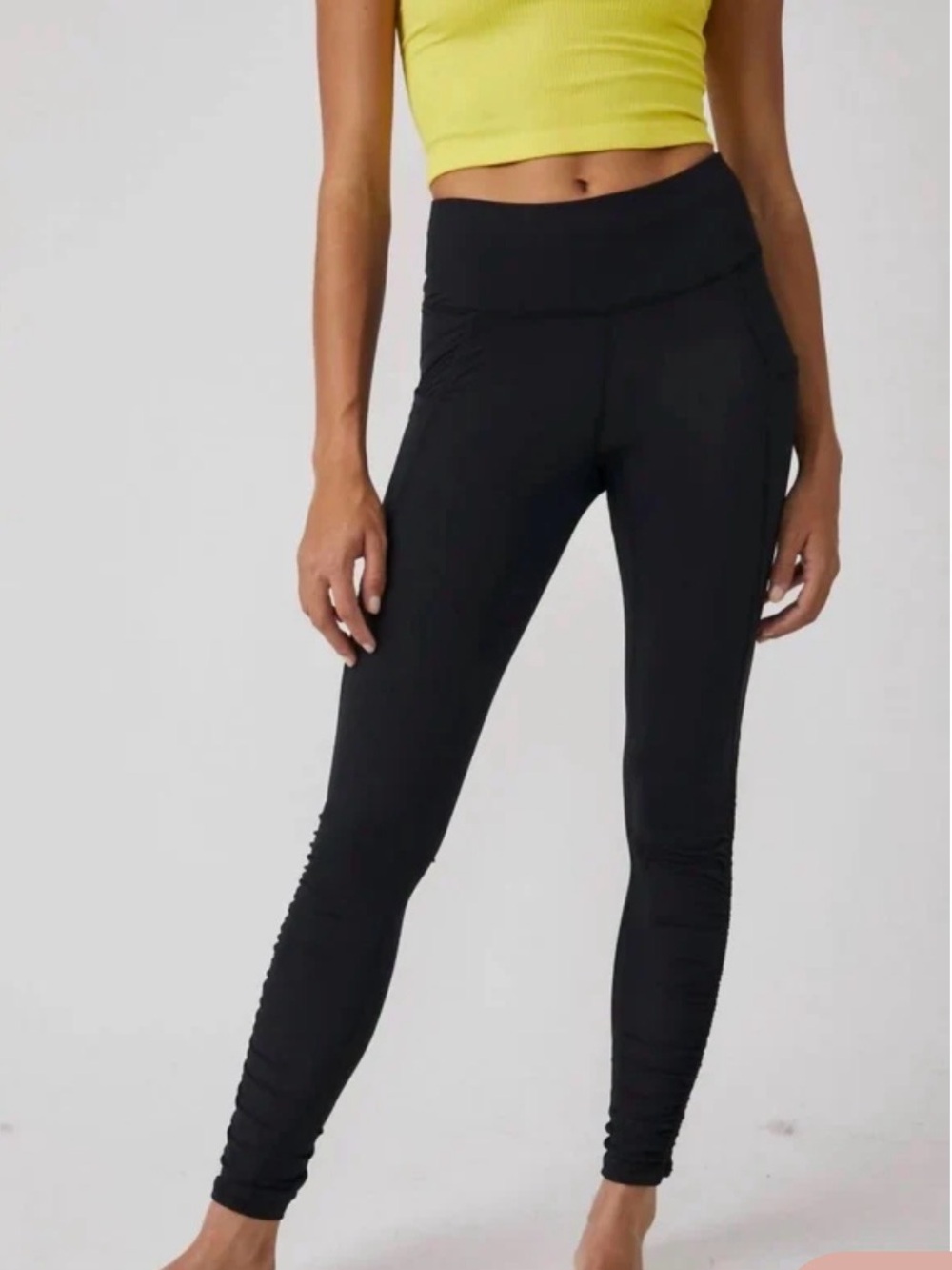 FREE PEOPLE MOVEMENT - WONDERLAND RUN LEGGINGS BLACK size medium